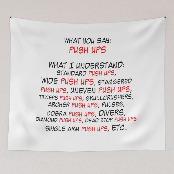 Item preview, Different push ups variations fitness design designed and sold by ARTemyzz.