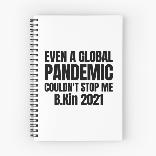 Aperçu de l'œuvre B.Kin 2021 Baccalauréat en kinésiologie Obtention du diplôme en cas de pandémie Même une pandémie mondiale ne pouvait pas m'arrêter créée et vendue par GoDPI.