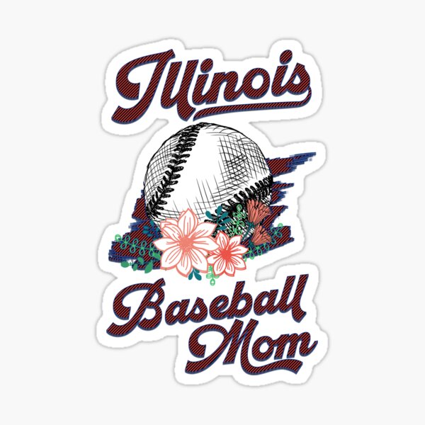 Item preview, Illinois Baseball Mom designed and sold by JordanHolmes.