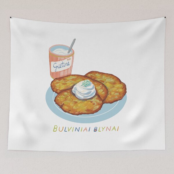 Item preview, Bulviniai Blynai (Potato pancakes) designed and sold by Chestnut and Pie.