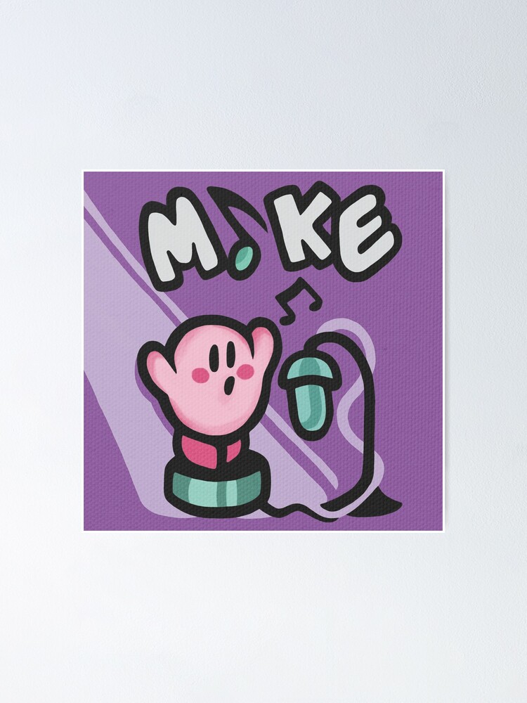 Kirby Mike Poster By Likelikes Redbubble