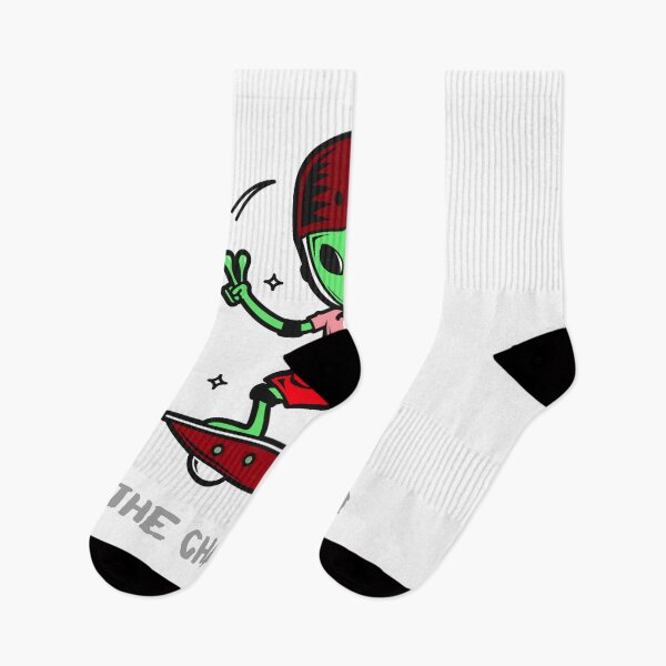 Item preview, Alien on skareboard designed and sold by Ahmad Al Gariby.