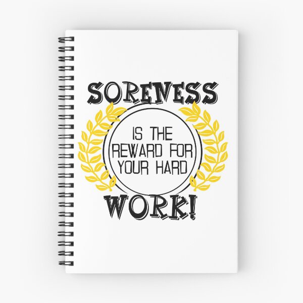 Item preview, Soreness ist the reward fitness motivation designed and sold by ARTemyzz.