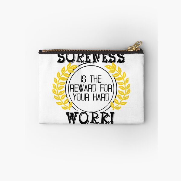 Item preview, Soreness ist the reward fitness motivation designed and sold by ARTemyzz.
