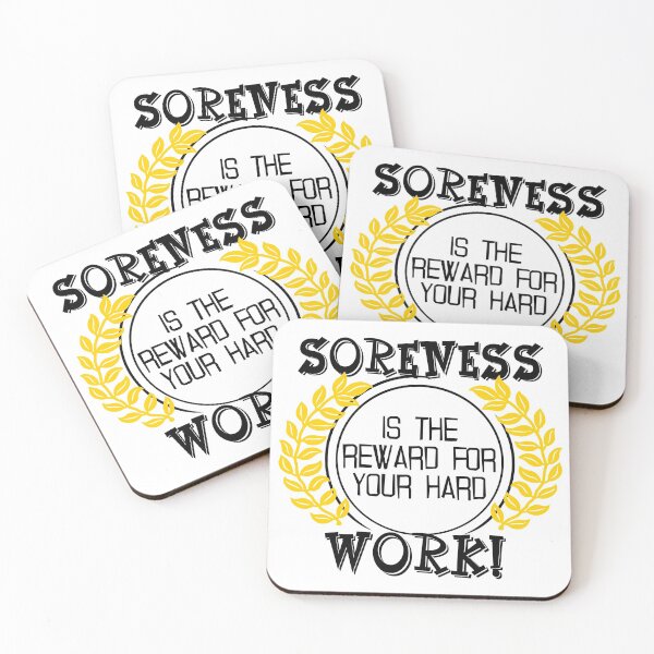 Item preview, Soreness ist the reward fitness motivation designed and sold by ARTemyzz.