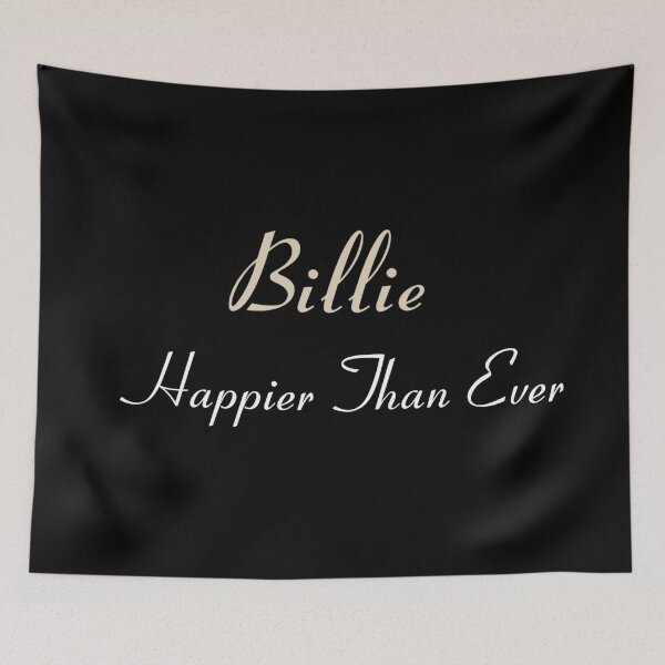 Item preview, Billie Happier Than Ever designed and sold by MusicPopCulture.