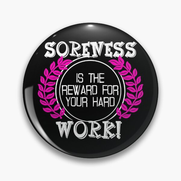 Item preview, Soreness design workout muscles design designed and sold by ARTemyzz.