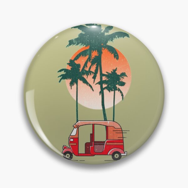 Item preview, Tuk tuk and palm trees designed and sold by NobelFashion.