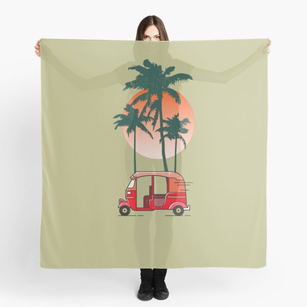 Item preview, Tuk tuk and palm trees designed and sold by NobelFashion.