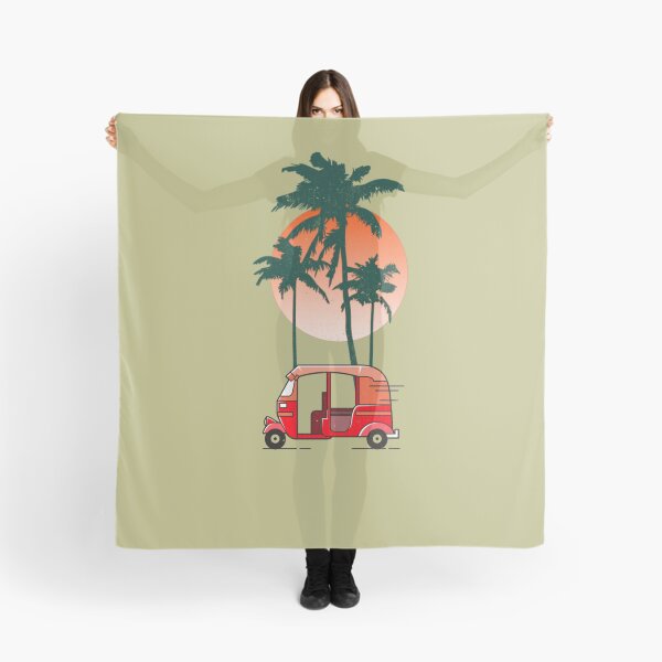 Item preview, Tuk tuk and palm trees designed and sold by NobelFashion.
