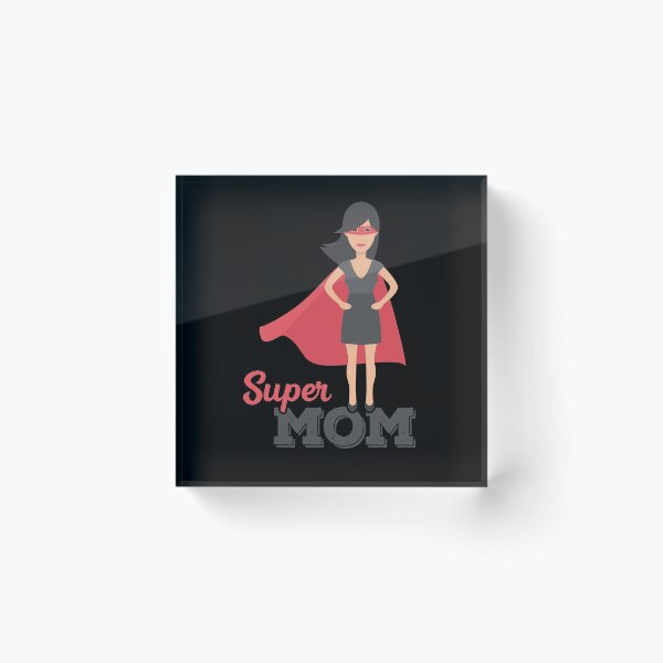 Item preview, Super Mom, Happy Mother's Day designed and sold by ZaydounStark.