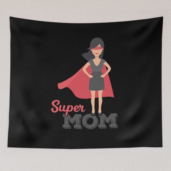 Item preview, Super Mom, Happy Mother's Day designed and sold by ZaydounStark.