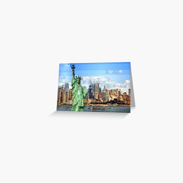 Statue of Liberty - New York City Greeting Card