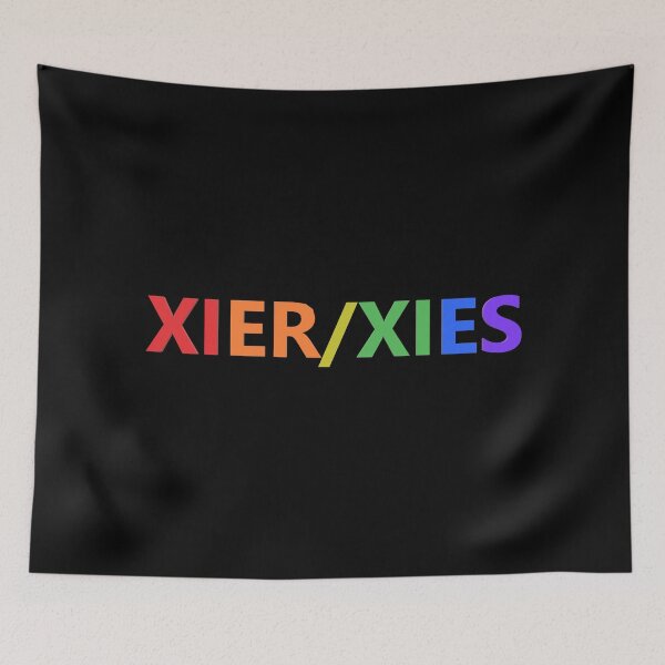 Item preview, Xier/Xies Pronouns designed and sold by Spectrum Perspectives.