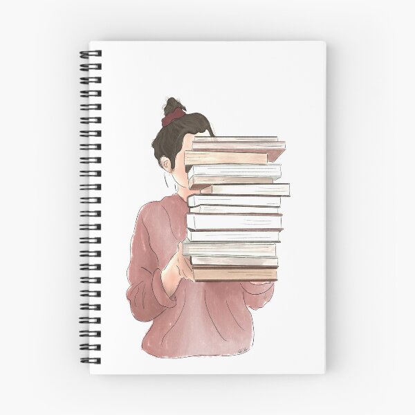 Item preview, Pink Bookworm designed and sold by arterburnandco.