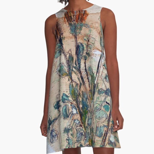 Australian flowers A-Line Dress