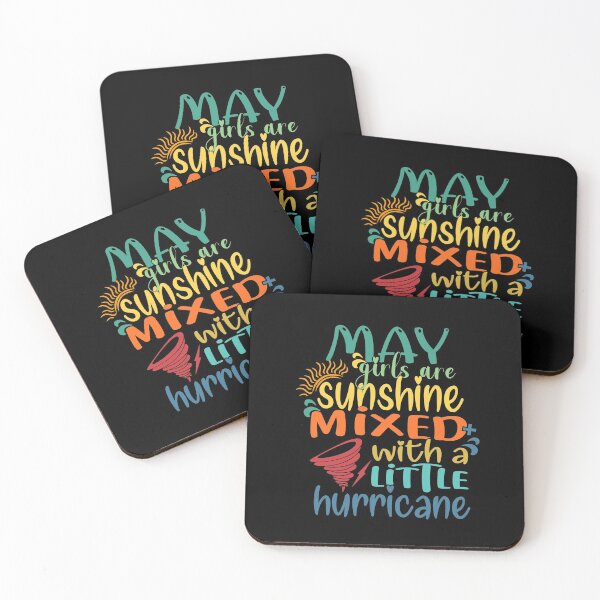 Item preview, May girls are sunshine mixed with a little hurricane - May birthday designed and sold by poojapatel5.