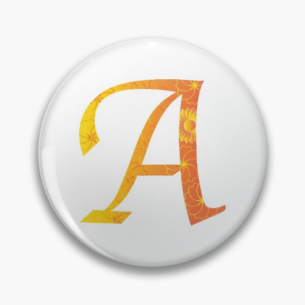 Item preview, Letter A Sticker designed and sold by SakiOno.