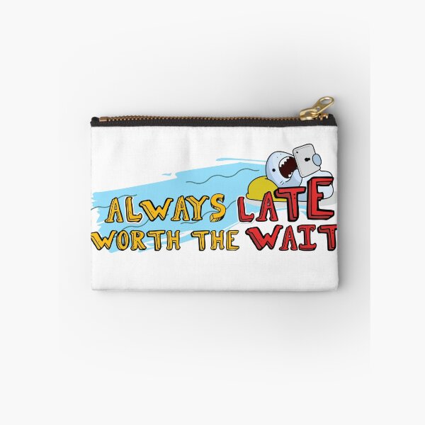 Item preview, I'm always late but worth the wait, lazy shark  designed and sold by Yellowsprint.