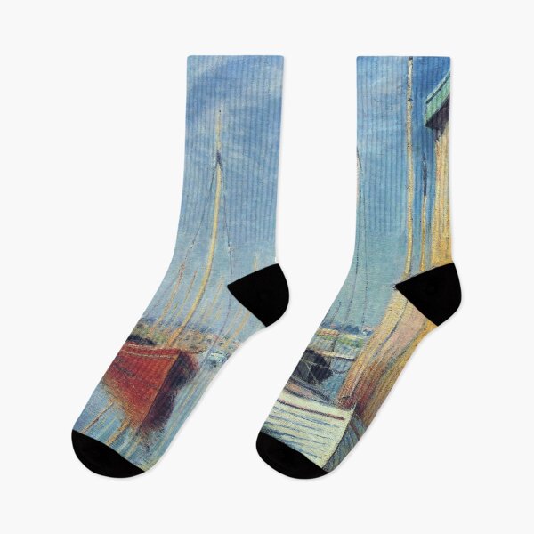 Item preview, Argenteuil Yachts 1875 - Claude Monet Argenteuil Artwork designed and sold by molamode.