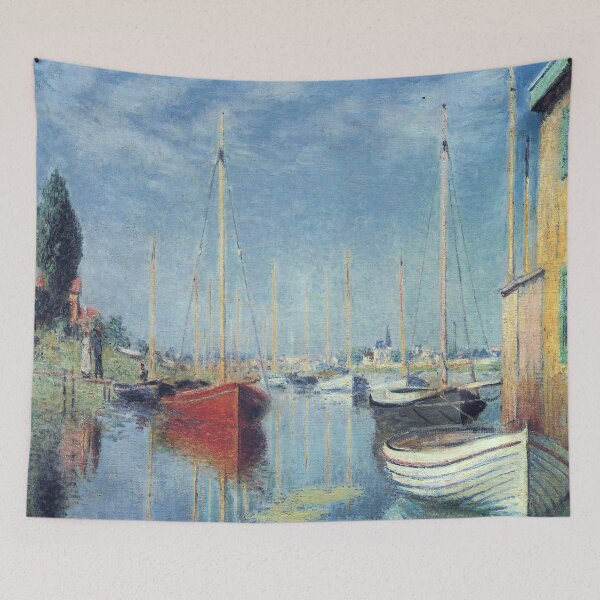 Item preview, Argenteuil Yachts 1875 - Claude Monet Argenteuil Artwork designed and sold by molamode.