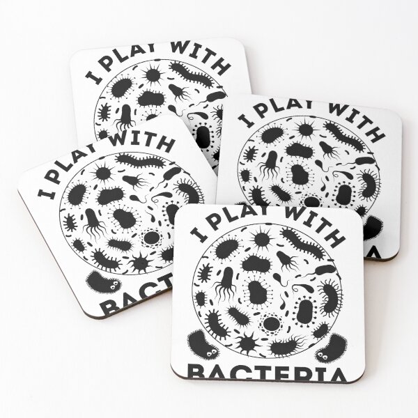 Item preview, Juego con bacterias microbióloga designed and sold by roocky.