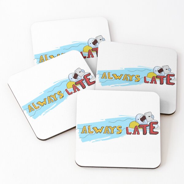 Item preview, Always late, lazy shark  designed and sold by Yellowsprint.