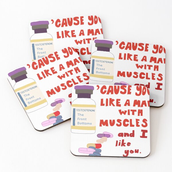 Item preview, 'Cause You Like a Man with Muscles - The Front Bottoms designed and sold by karolinas419.