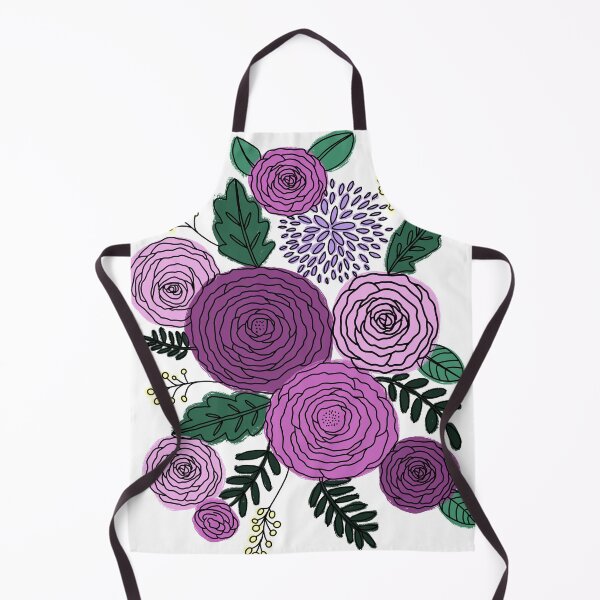 Item preview, Pink and purple peonies  designed and sold by MrsFishDesigns.