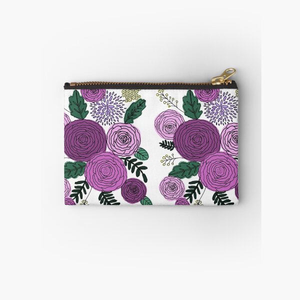 Item preview, Pink and purple peonies  designed and sold by MrsFishDesigns.