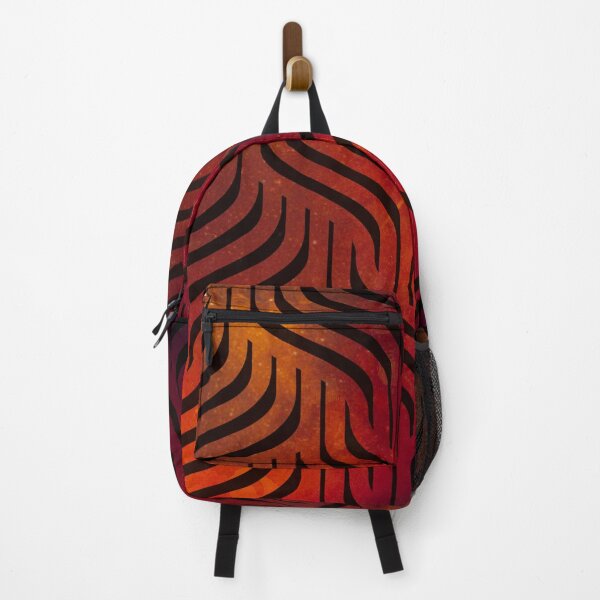 Item preview, Red Wavy Diamonds Pattern designed and sold by Designs By YL.