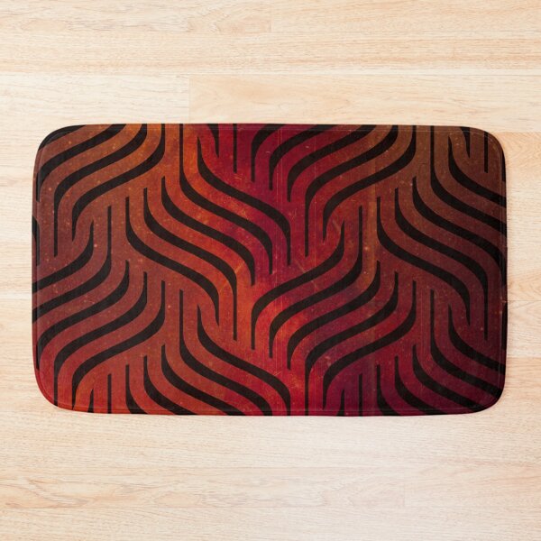 Item preview, Red Wavy Diamonds Pattern  designed and sold by Designs By YL.