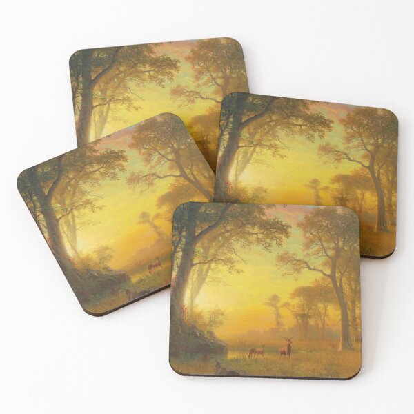 Item preview, Light In The Forest By Albert Bierstadt designed and sold by sunny-007.