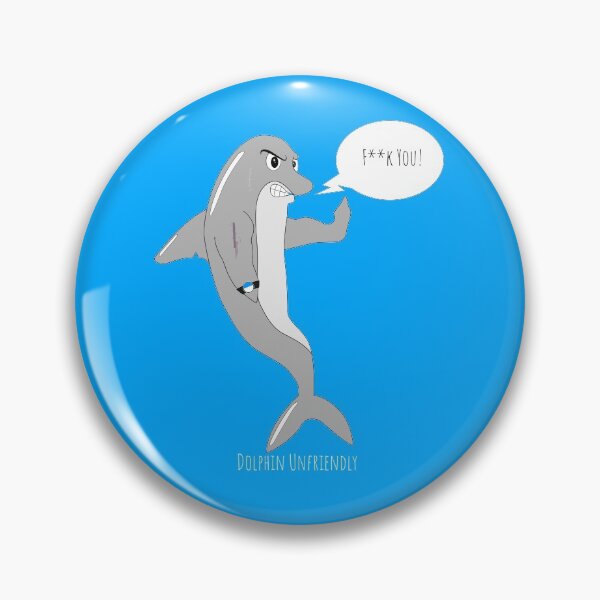 Item preview, Dolphin Unfriendly designed and sold by LaughterLux.