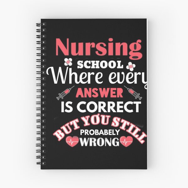 Item preview, Nursing school where every answer is correct but you still PROBABELY wrong  designed and sold by Wideworld.