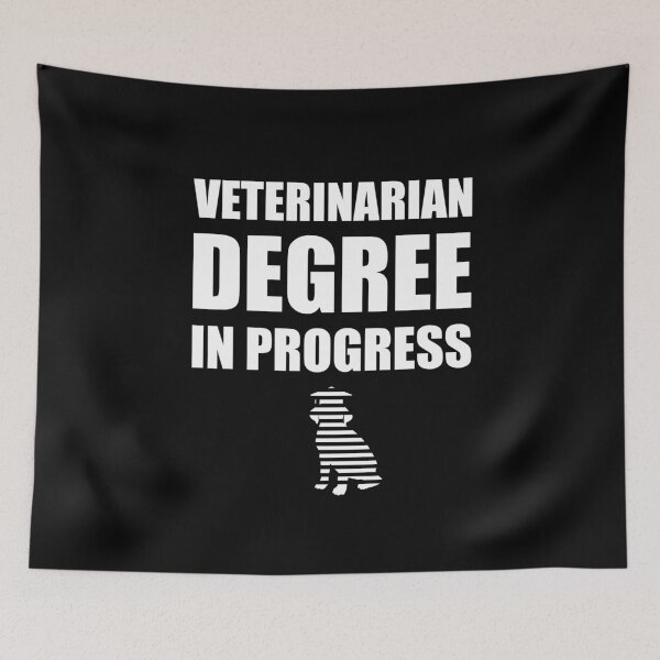 Item preview, Funny Veterinarian degree in progress designed and sold by Tshirty10.