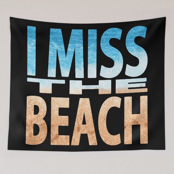 Item preview, I Miss the Beach designed and sold by jpenfield designs.