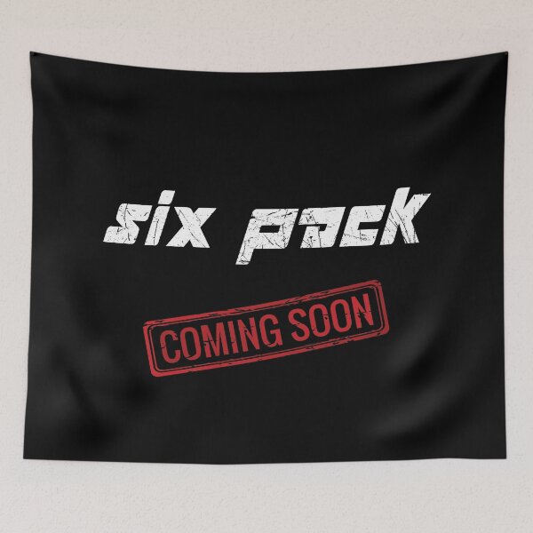 Item preview, Six Pack Coming Soon bodybuilding and fitness designed and sold by kikinafashion.