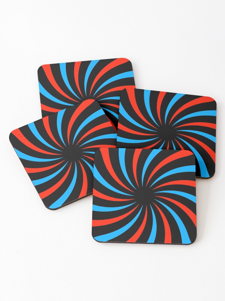 Thumbnail 1 of 5, Coasters (Set of 4), Vortex designed and sold by swear.