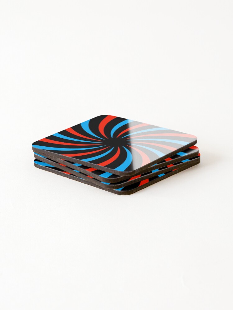 Thumbnail 4 of 5, Coasters (Set of 4), Vortex designed and sold by swear.