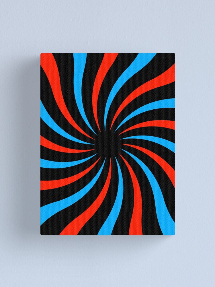 Thumbnail 1 of 3, Canvas Print, Vortex designed and sold by swear.
