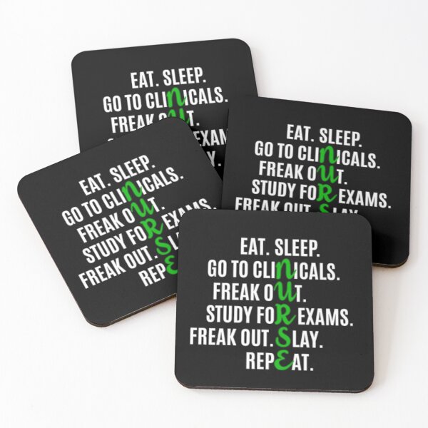 Item preview, Eat sleep go to clinicals repeat  designed and sold by Wideworld.