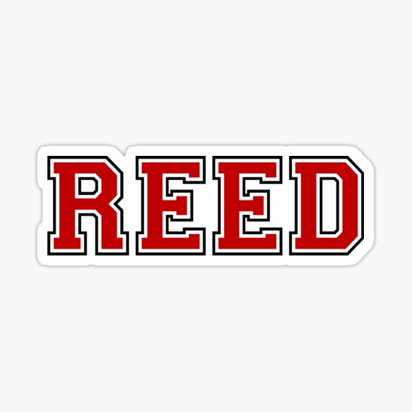 Item preview, reed - college font designed and sold by scollegestuff.