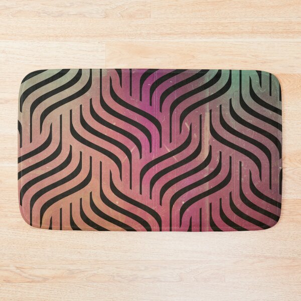 Item preview, Rainbow Gradient Wavy Diamonds Pattern  designed and sold by Designs By YL.