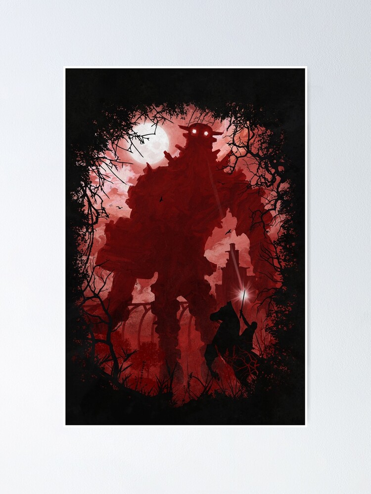 Shadow Of The Colossus Inspired Art Painting - AI Generated Art Poster for  Sale by Vault256