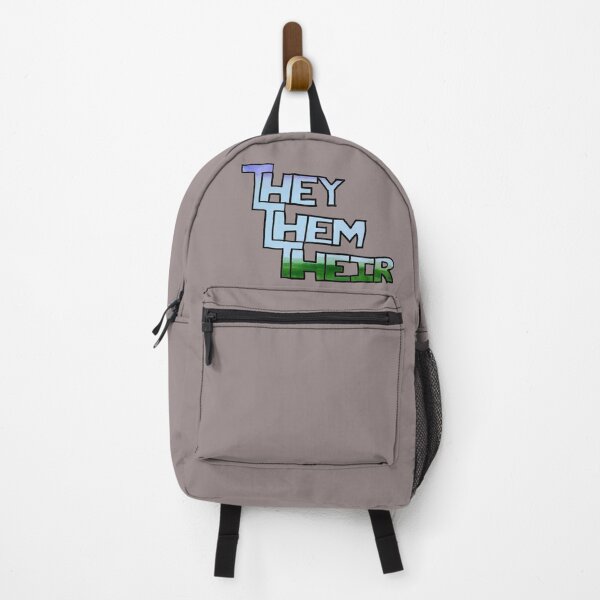 Item preview, They Them Their in Genderqueer Pride Colors designed and sold by tristiannovack.