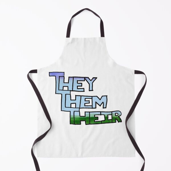 Item preview, They Them Their in Genderqueer Pride Colors designed and sold by tristiannovack.