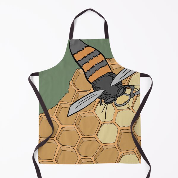 Item preview, Honeybee Tasting Honey From the Honeycomb designed and sold by Otter-Grotto.