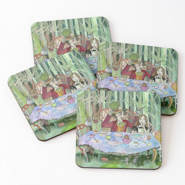 Item preview, Alice and the Mad Tea Party designed and sold by LealandEve.