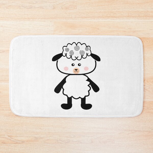 Item preview, Cute Kawaii Baby Sheep designed and sold by lovelyandcute.